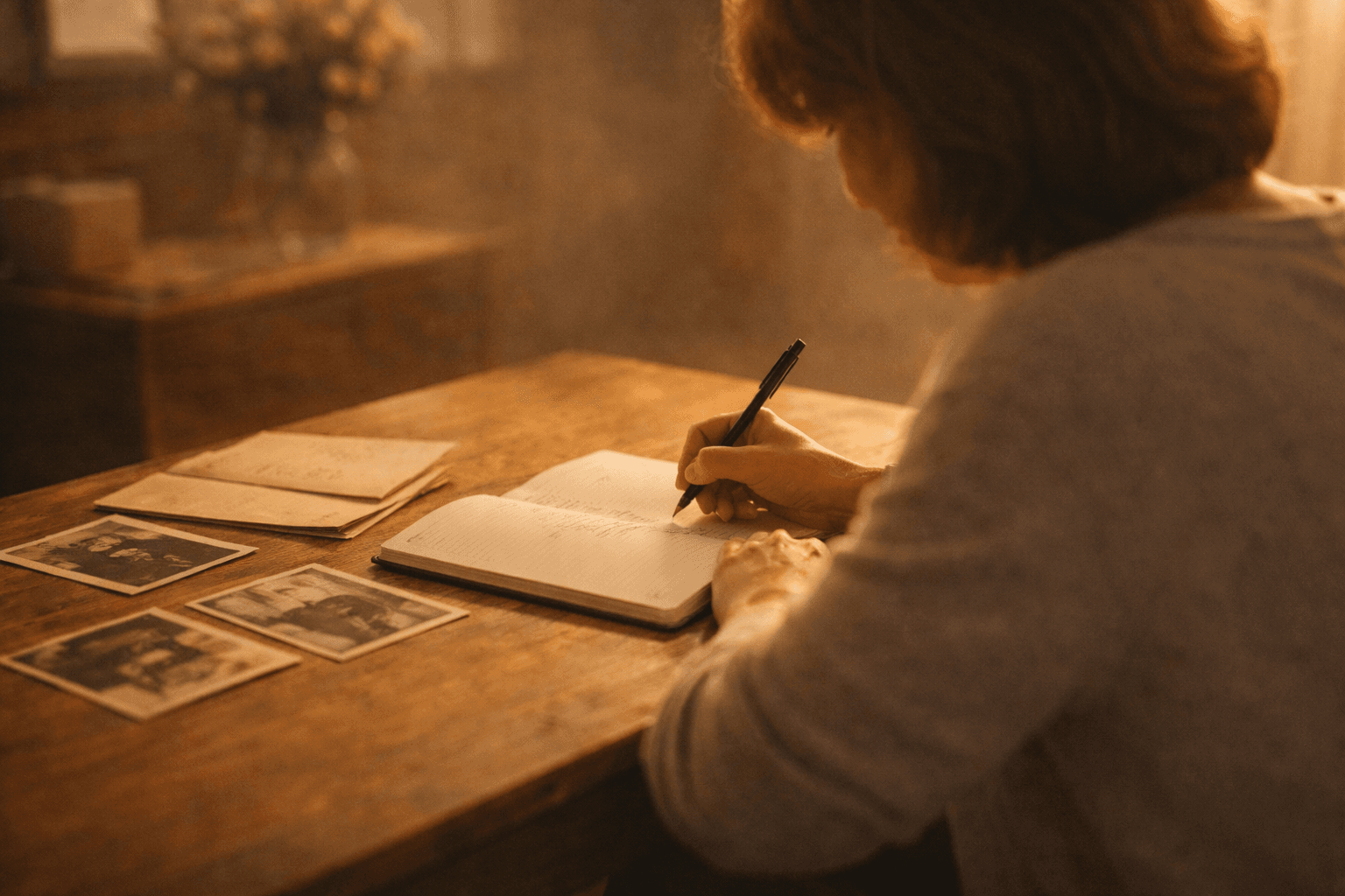 A member profile with life story on the platform